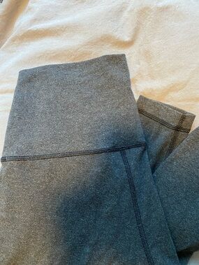 lululemon athletica Reversible Dark Heather Grey High-Rise Leggings